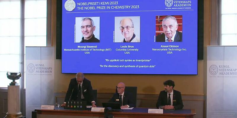 Bekanntgabe Chemie-Nobelpreis am 04.10.2023 - Foto: ?ber dts Nachrichtenagentur