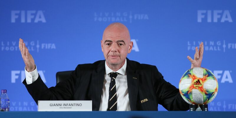 FIFA-Präsident Gianni Infantino. - Foto: Ding Ting/XinHua/dpa