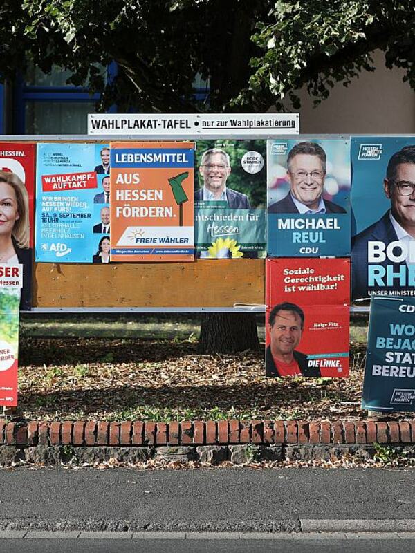 Drei Tage Vor Der Landtagswahl In Hessen Darf Sich Ministerpräsident ...