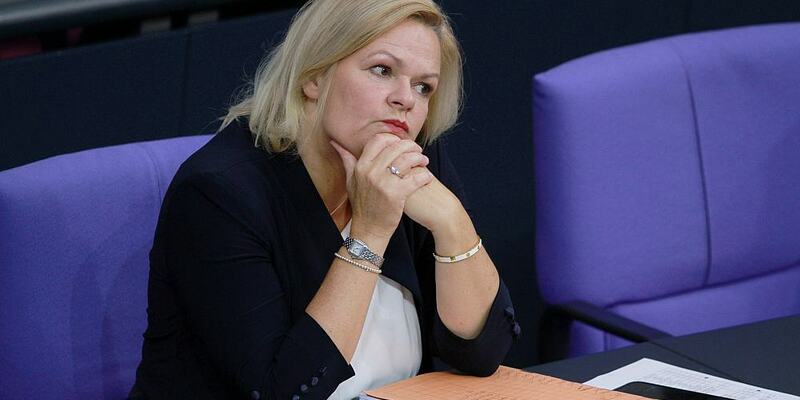 Nancy Faeser (Archiv) - Foto: ?ber dts Nachrichtenagentur