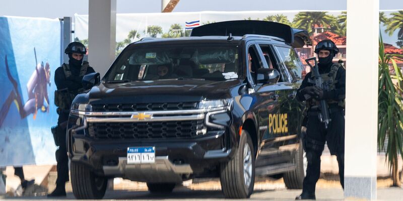 Ägyptische Polizisten. (Symbolbild) - Foto: Christophe Gateau/dpa