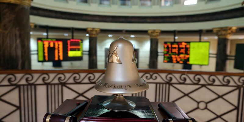 Die ägyptische Börse in Kairo. - Foto: Khaled Elfiqi/EPA/dpa