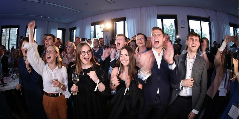 Landtagswahl in Bayern: Jubel auf CSU-Wahlparty am 08.10.2023 - Foto: ?ber dts Nachrichtenagentur