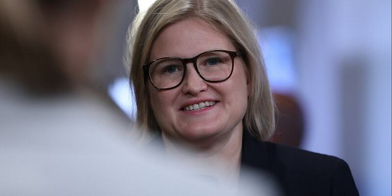 Die bayerische AfD-Spitzenkandidatin Katrin Ebner-Steiner am 08.10.2023 - Foto: ?ber dts Nachrichtenagentur