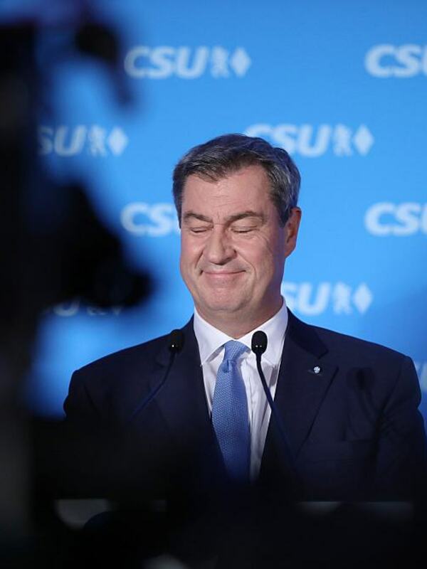 Nach der Landtagswahl in Bayern ist in der Nacht ein vorläufiges