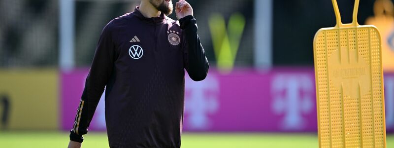 Spielte sich ins DFB-Team, obwohl er in Leverkusen aktuell kein Startelf-Spieler ist: Robert Andrich. - Foto: Federico Gambarini/dpa