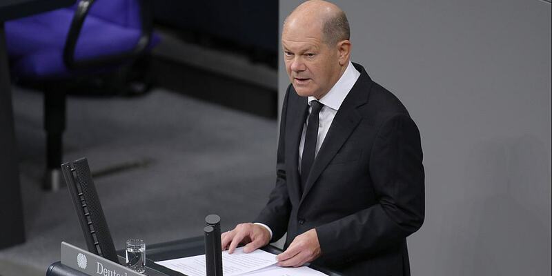 Olaf Scholz bei einer Regierungserklärung im Bundestag am 12.10.2023 - Foto: ?ber dts Nachrichtenagentur