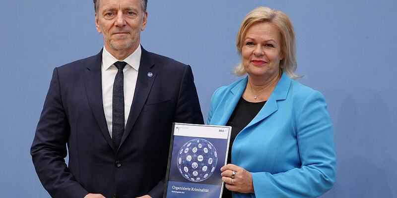 Holger Münch und Nancy Faeser am 12.10.2023 - Foto: ?ber dts Nachrichtenagentur