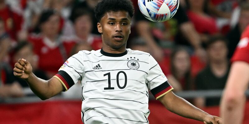 Karim Adeyemi soll in der U21 Selbstvertrauen sammeln. - Foto: Federico Gambarini/dpa