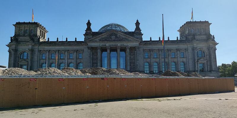Baustelle vor Deutschem Bundestag (Archiv) - Foto: über dts Nachrichtenagentur