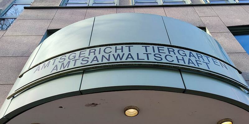 Amtsgericht Tiergarten mit Amtsanwaltschaft (Archiv) - Foto: über dts Nachrichtenagentur