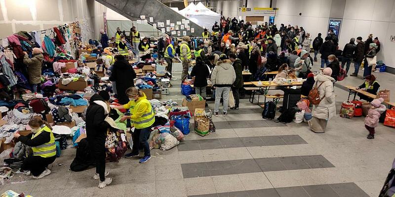 Hilfsgüter für Flüchtlinge aus der Ukraine in Deutschland (Archiv) - Foto: über dts Nachrichtenagentur