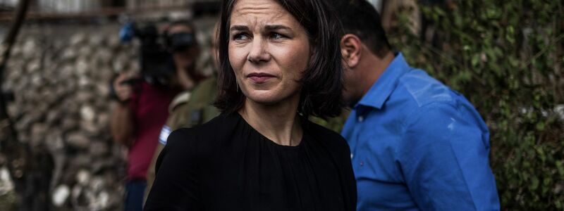 Annalena Baerbock hat an die Hamas appelliert: «Lassen Sie diese unschuldigen Menschen frei!» - Foto: Ilia Yefimovich/dpa