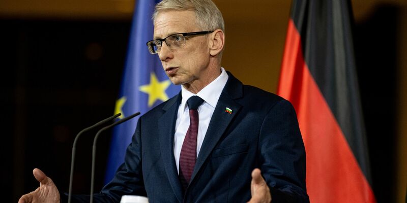 Der bulgarische Ministerpräsident Nikolaj Denkow. - Foto: Fabian Sommer/dpa