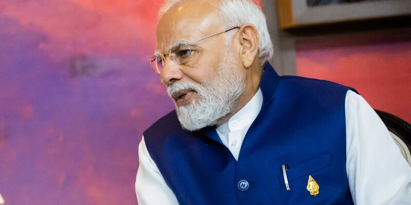 Will die Sommerspiele 2036 nach Indien holen: Premierminister Narendra Modi. - Foto: Christoph Soeder/dpa/Archivbild