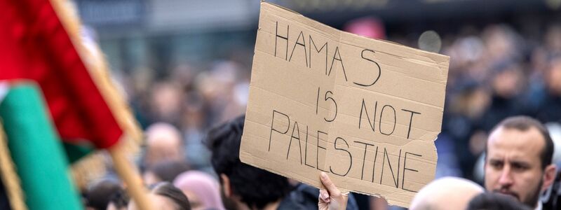 Pro-Palästina-Demonstration in Köln. - Foto: Thomas Banneyer/dpa