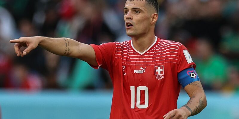 Kam zu seinem 118. Länderspiel für die Schweiz: Granit Xhaka. - Foto: Christian Charisius/dpa/Archivbild