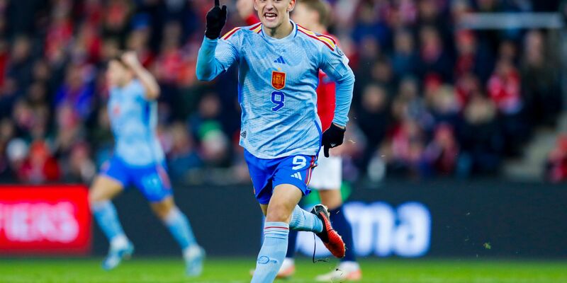 Spaniens Gavi erzielte beim Sieg in Norwegen das einzige Tor der Partie. - Foto: Frederik Ringnes/NTB/dpa