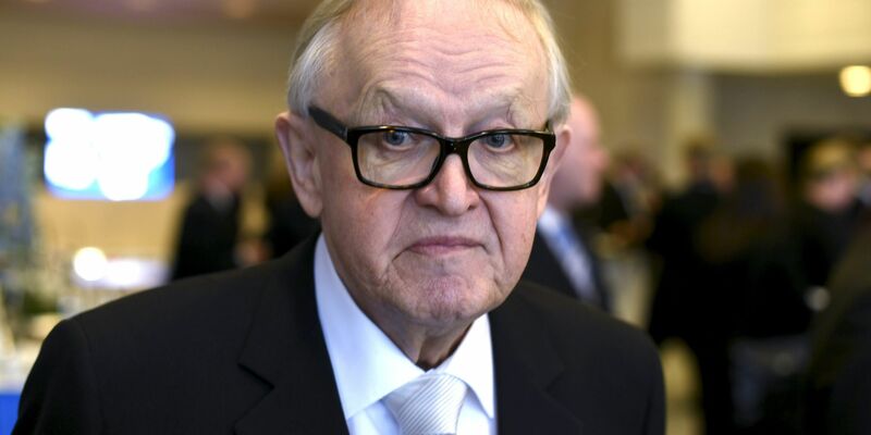 Der ehemalige Präsident Finnlands und Friedensnobelpreisträger Martti Ahtisaari ist im Alter von 86 Jahren gestorben. - Foto: Martti Kainulainen/Lehtikuva/dpa