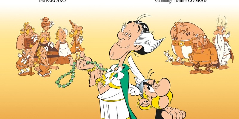40. Asterix-Abenteuer erblüht: Die Weiße Iris ist ab sofort im Handel! - Foto: presseportal.de