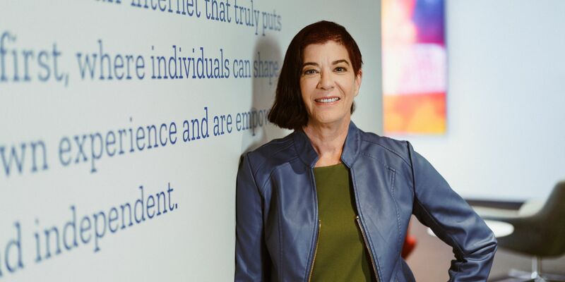 Mitchell Baker, Chefin des freien Software-Projektes Mozilla. - Foto: --/Mozilla Foundation/dpa