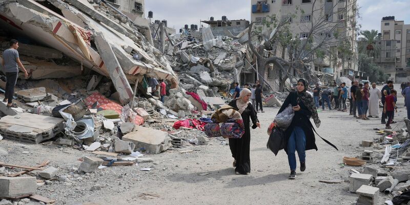 Die humanitäre Situation in Gaza spitzt sich zu. - Foto: Hatem Moussa/AP/dpa
