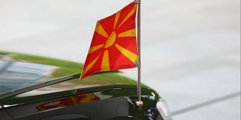 Flagge von Nordmazedonien (Archiv) - Foto: über dts Nachrichtenagentur