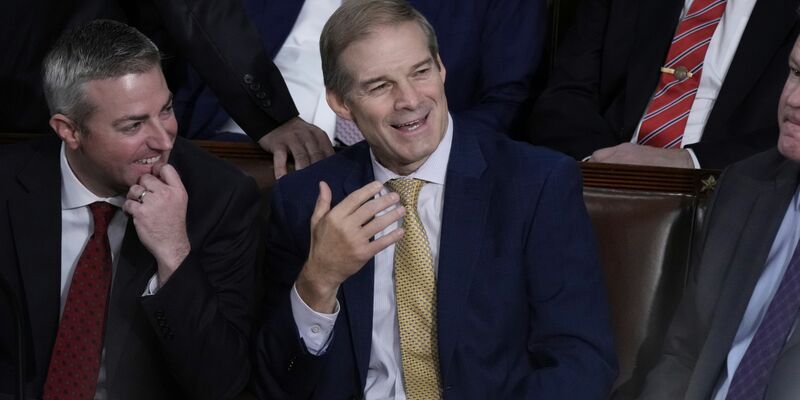 Jim Jordan trat zum dritten Mal zur Wahl des Vorsitzenden des US-Repräsentantenhauses an. - Foto: J. Scott Applewhite/AP/dpa