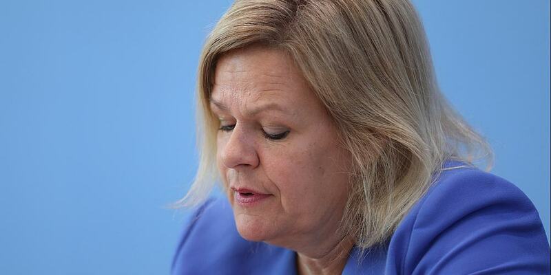 Nancy Faeser (Archiv) - Foto: über dts Nachrichtenagentur