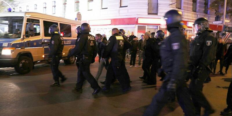 Verbotene Pro-Palästina-Demo am 18.10.2023 - Foto: über dts Nachrichtenagentur