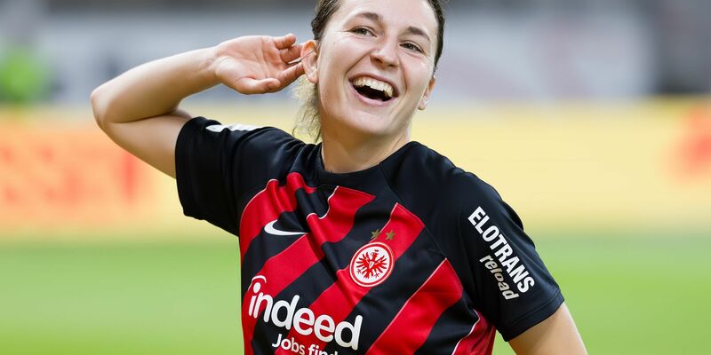 Frankfurter Matchwinnerin gegen Sparta Prag: Barbara Dunst. - Foto: Jürgen Kessler/dpa