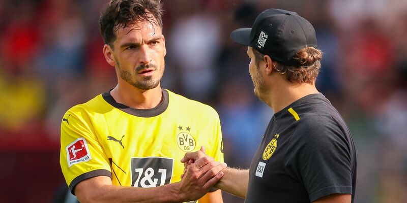 BVB-Coach Edin Terzic kann gegen Bremen auf Nationalspieler Mats Hummel bauen. - Foto: Jan Woitas/dpa