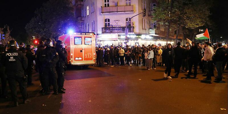 Verbotene Pro-Palästina-Demo am 18.10.2023 - Foto: über dts Nachrichtenagentur