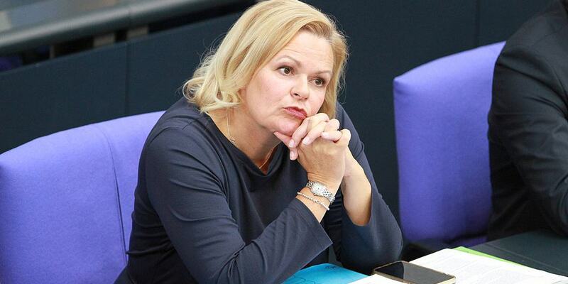 Nancy Faeser (Archiv) - Foto: über dts Nachrichtenagentur