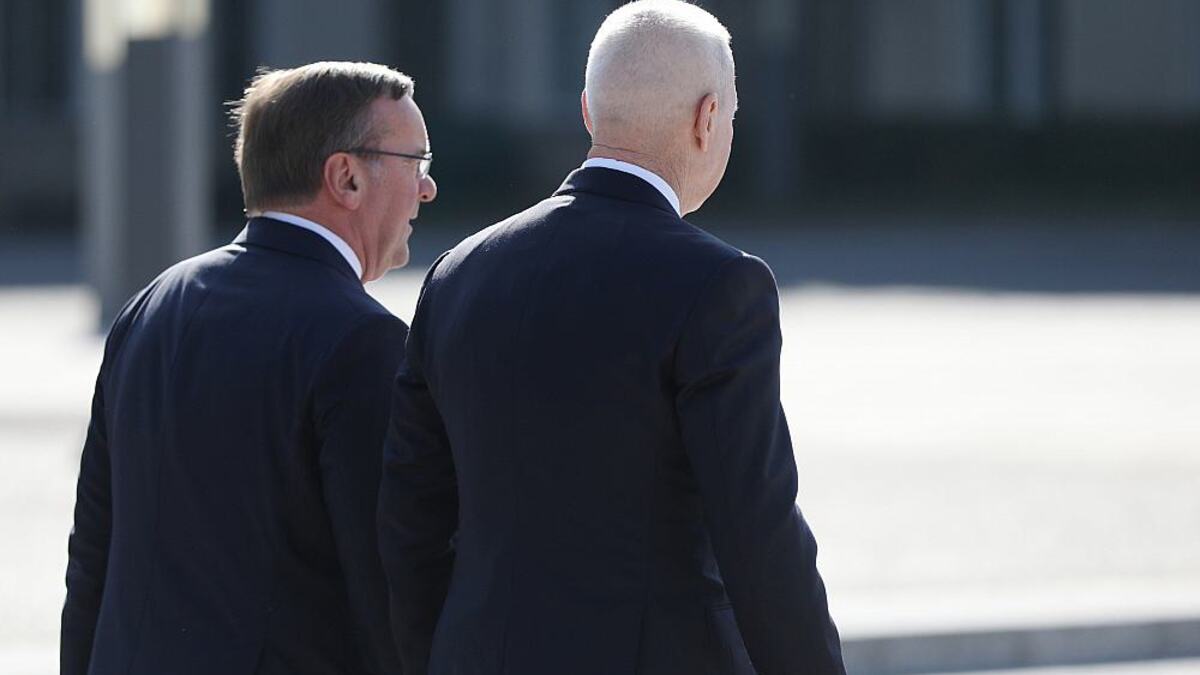 Boris Pistorius und Yoav Gallant (Archiv) - Foto: über dts Nachrichtenagentur