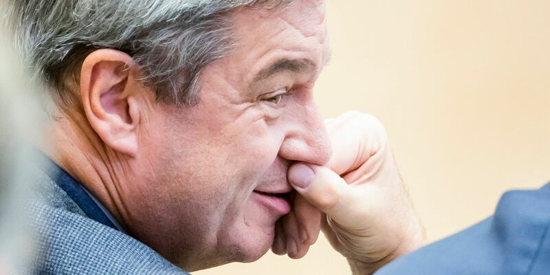 Markus Söder nimmt an der Sitzung des Bundesrates teil. - Foto: Christoph Soeder/dpa