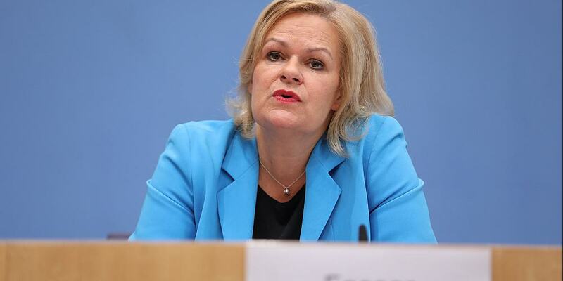 Nancy Faeser (Archiv) - Foto: über dts Nachrichtenagentur