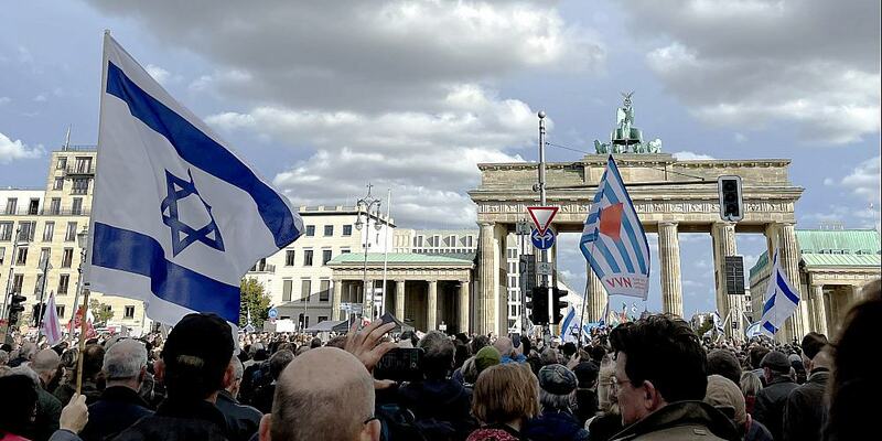 Pro-Israel-Demo am 22.10.2023 - Foto: über dts Nachrichtenagentur
