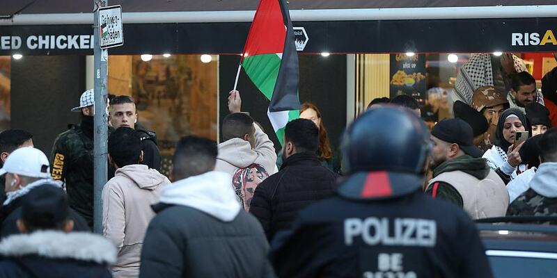 Verbotene Pro-Palästina-Demo am 18.10.2023 - Foto: über dts Nachrichtenagentur