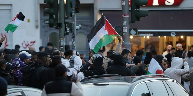 Verbotene Pro-Palästina-Demo am 18.10.2023 - Foto: über dts Nachrichtenagentur