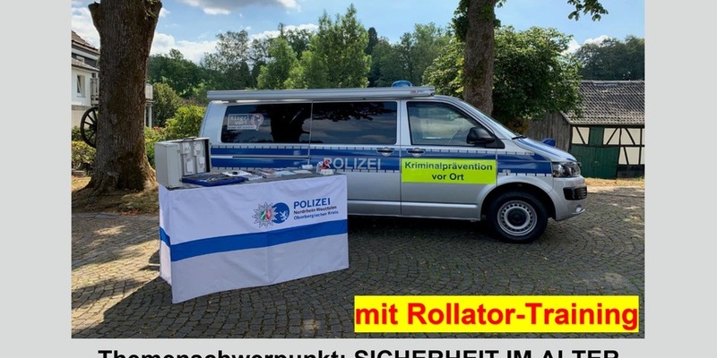 POL-GM: Sicherheit im Alter - Mobile Beratungsstelle der Polizei auf dem Markt - Foto: presseportal.de