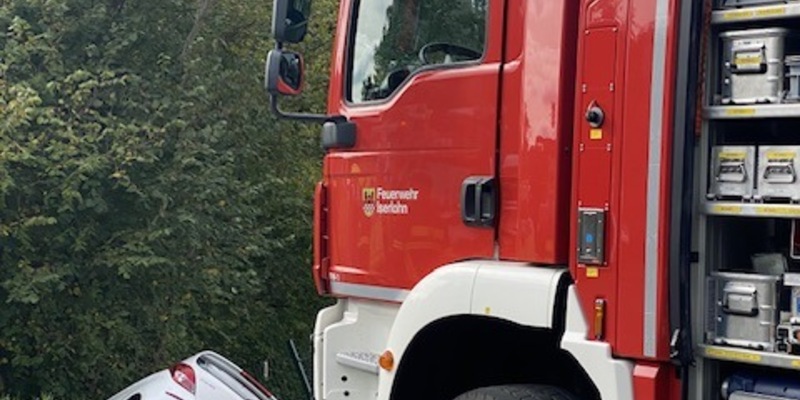 FW-MK: Verkehrsunfall auf der Seilerseestraße - Foto: presseportal.de