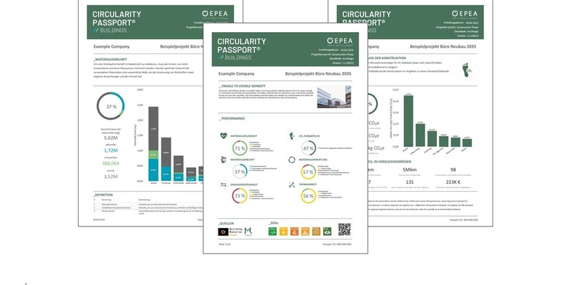 Den Stoffkreislauf in Schwung bringen: EPEA stellt bundesweit erste detaillierte Auswertung von Gebäudematerialpässen vor - Foto: presseportal.de