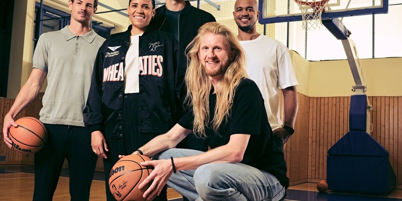 Alex Schlüter Ireti Amojo Patrick Femerling Christoph Icke Dommisch Alex King ran NBA - Foto: ProSieben/Christoph Köstlin, presseportal.de