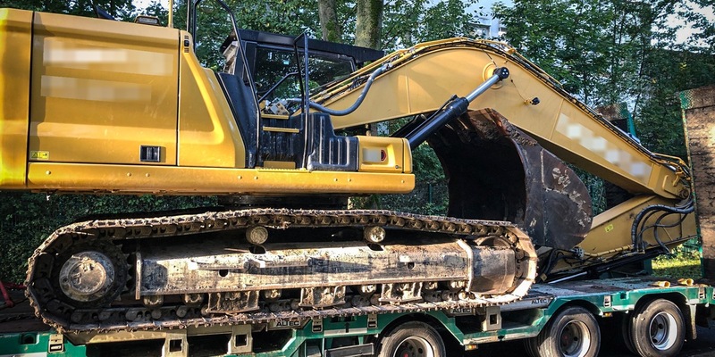 POL-BO: Wer baggert so früh am Baggerloch? Der Bagger nicht, den hat die Polizei gestoppt ... - Foto: presseportal.de