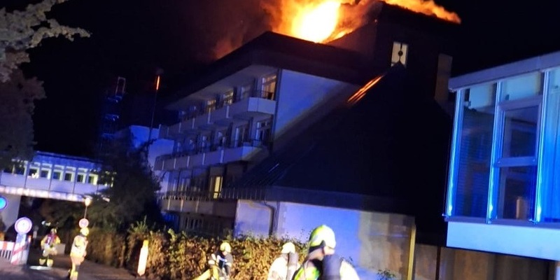 POL-MI: Brand einer Reha-Klinik beschäftigt Polizei - Foto: presseportal.de