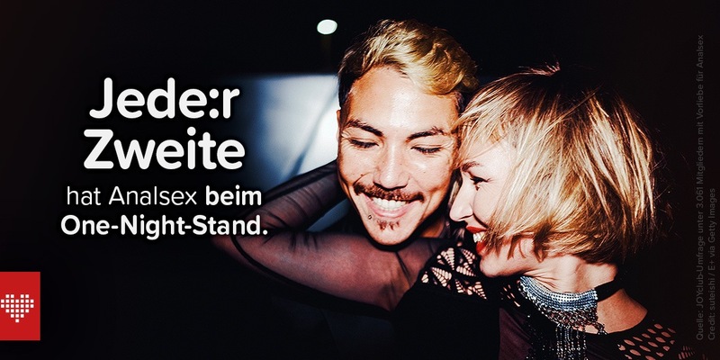 Vorliebe für Analsex: Jede:r Zweite macht's beim One-Night-Stand - Foto: presseportal.de