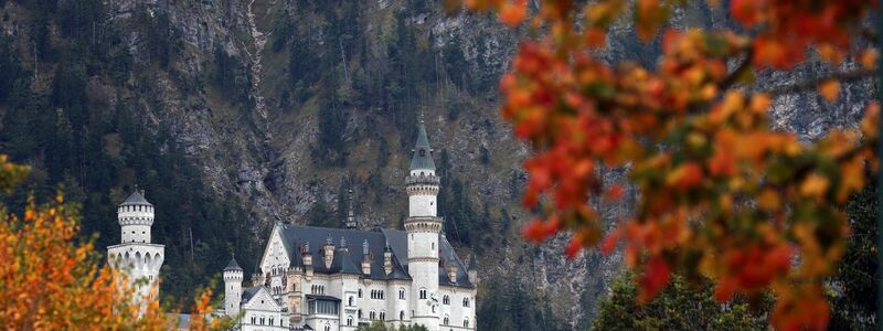 Eine Touristenattraktion als Tatort: Im Juni hatte ein Amerikaner am Schloss Neuschwanstein in Bayern zwei Touristinnen angegriffen - eine der Frauen überlebte die Attacke nicht. (Archivbild) - Foto: Karl-Josef Hildenbrand/dpa