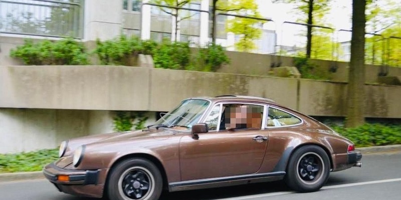 POL-E: Essen: Brauner Porsche aus den Siebzigern gestohlen - FOTOFAHNDUNG - Foto: presseportal.de