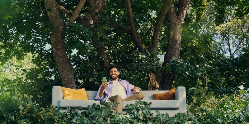 eprimo bringt mit neuer Kampagne die Energiewende aufs Sofa - Foto: presseportal.de